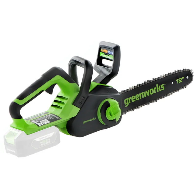 Greenworks GD24CS30 - Tronçonneuse à batterie 24 V - Guide de 30 cm