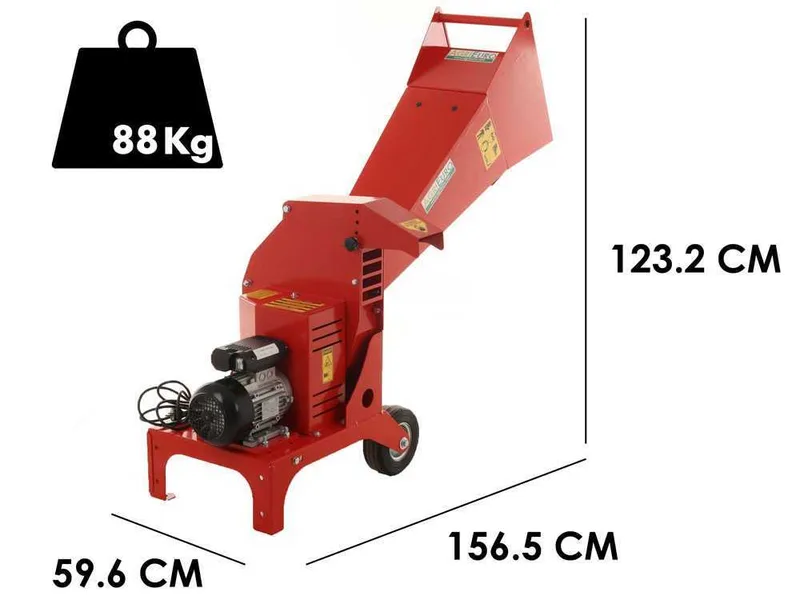 Premium Line BIO 500-EBIONDA - Broyeur de végétaux électrique -Moteur monophasé