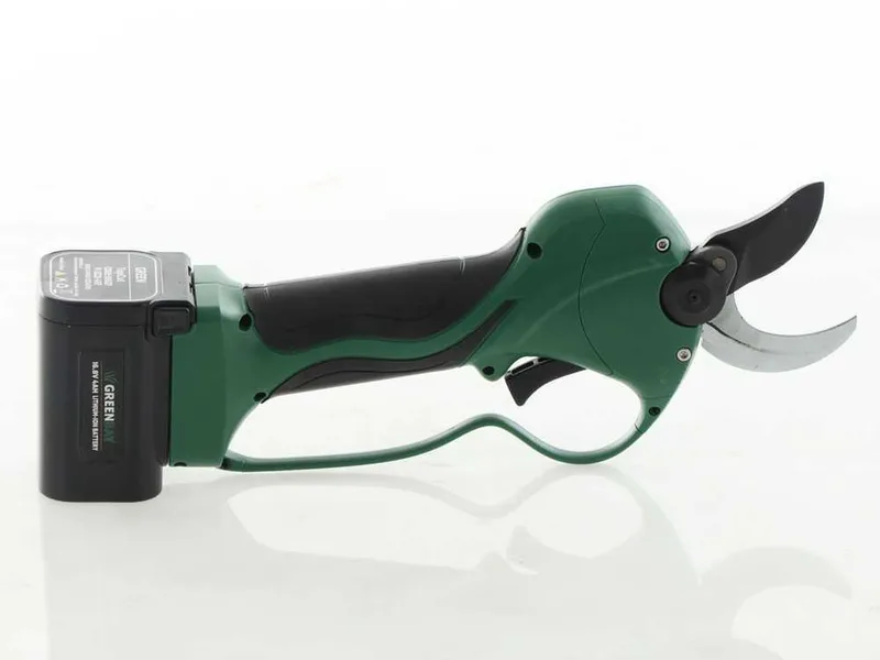 Sécateur électrique de taille Greenbay TopCut 33 - avec perche de rallonge de 1.5 à 2.1 m - Diamètre de coupe 32 mm