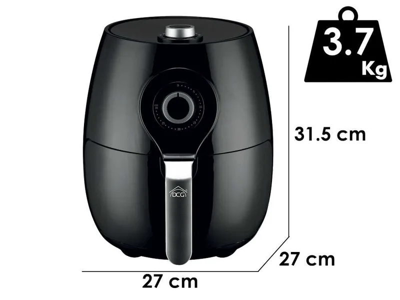 DCG FR3505N - Friteuse sans huile 5.2 L