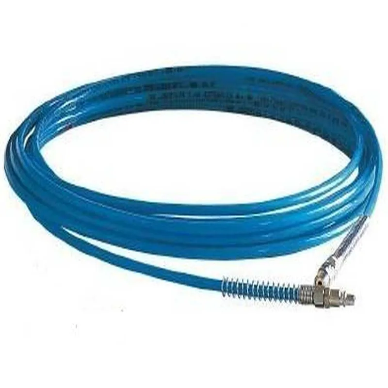Tuyau pneumatique 20 m en polyuréthane diamètre 8/10 avec raccords rapides montés