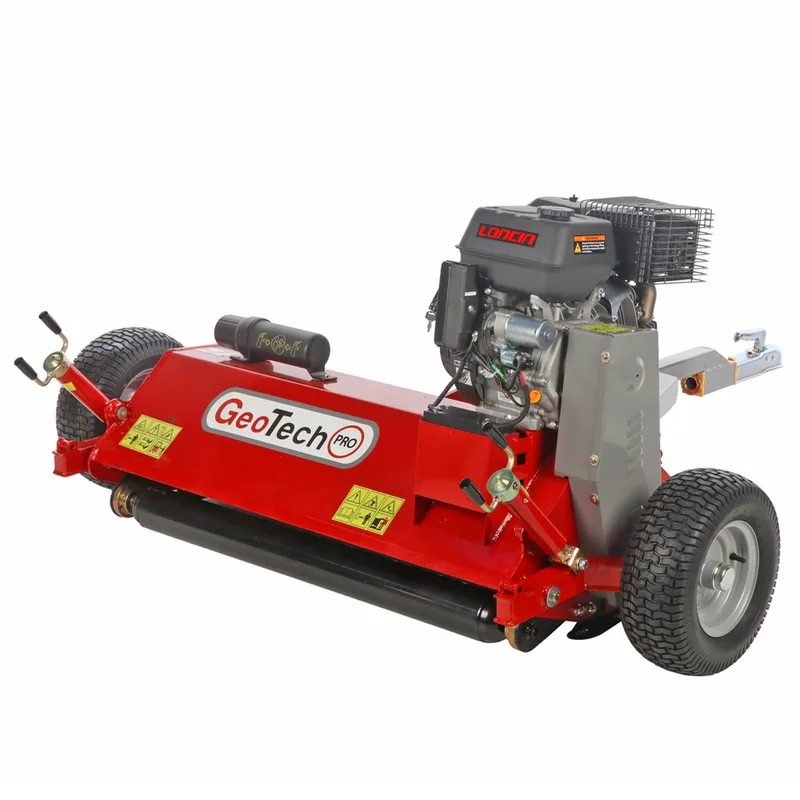 GeoTech Pro GTFM 120 LE - Tondeuse débroussailleuse pour quad - Loncin G420FD
