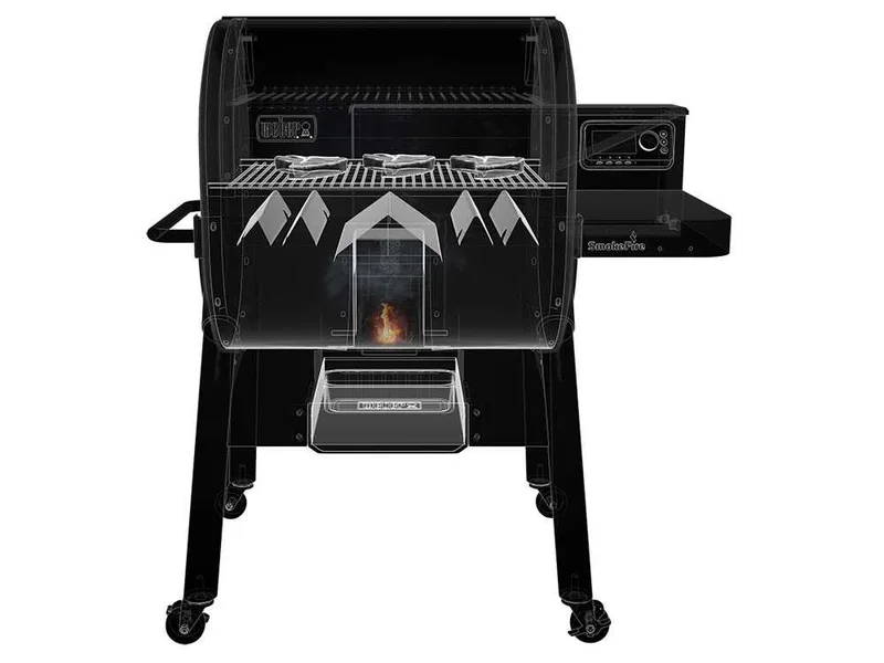 Weber Smoke Fire EX4 GBS - Barbecue à pellets