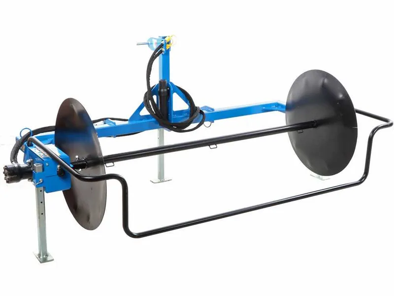 Zanon AVR-250 - Enrouleur de filets pour olives - Moteur hydraulique - Support double bobine inclus