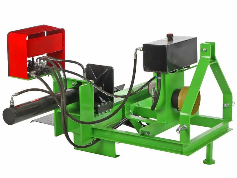 Seven Italy 25T - Fendeuse à bois pour tracteur - Horizontale - Plateforme de chargement hydraulique