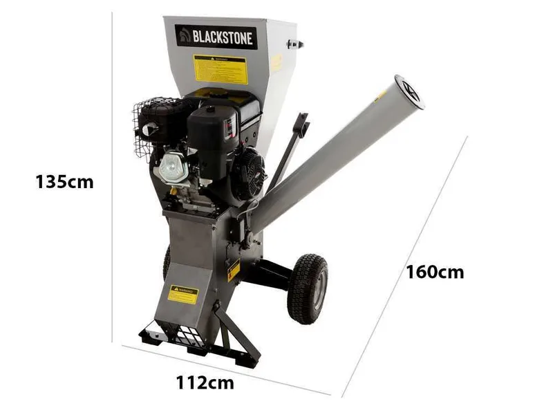 Blackstone CSB150 BS - Broyeur de branches thermique - Moteur thermique Briggs & Stratton 13.5 CV