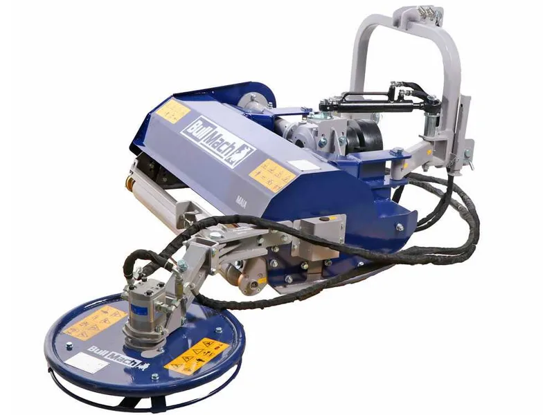 BullMach Maia 115 SH - Broyeur pour tracteur avec disque interfilaire - Série médium - Déport hydraulique