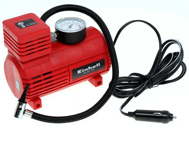 Einhell CC-AC 12V - Compresseur d'air portatif compact pour auto