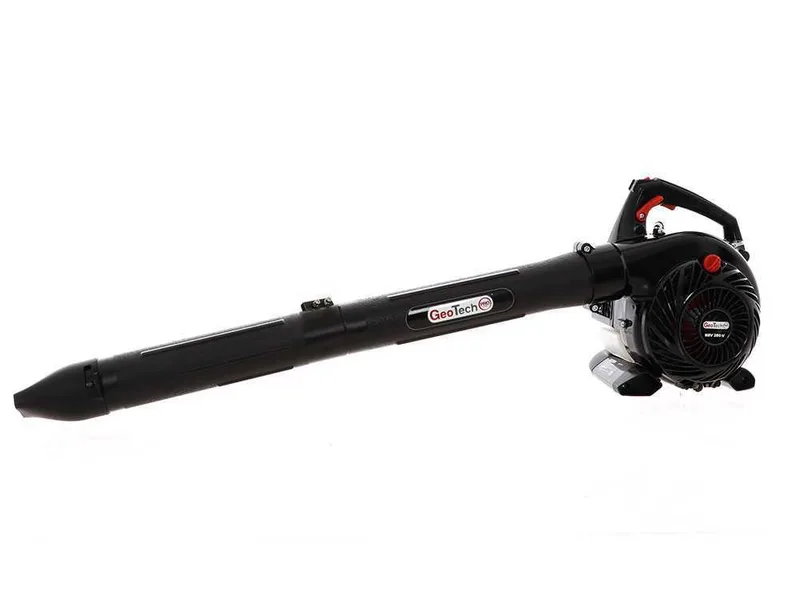 GeoTech Pro BBV280V - Souffleur aspirateur à feuilles thermique avec moteur 2 temps