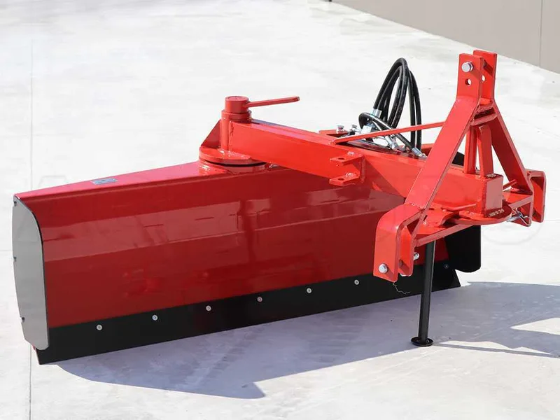 Niveleuse hydraulique à tracteur AgriEuro LLP220 - Série Lourde - Pivot d'attelage et lame rotatifs