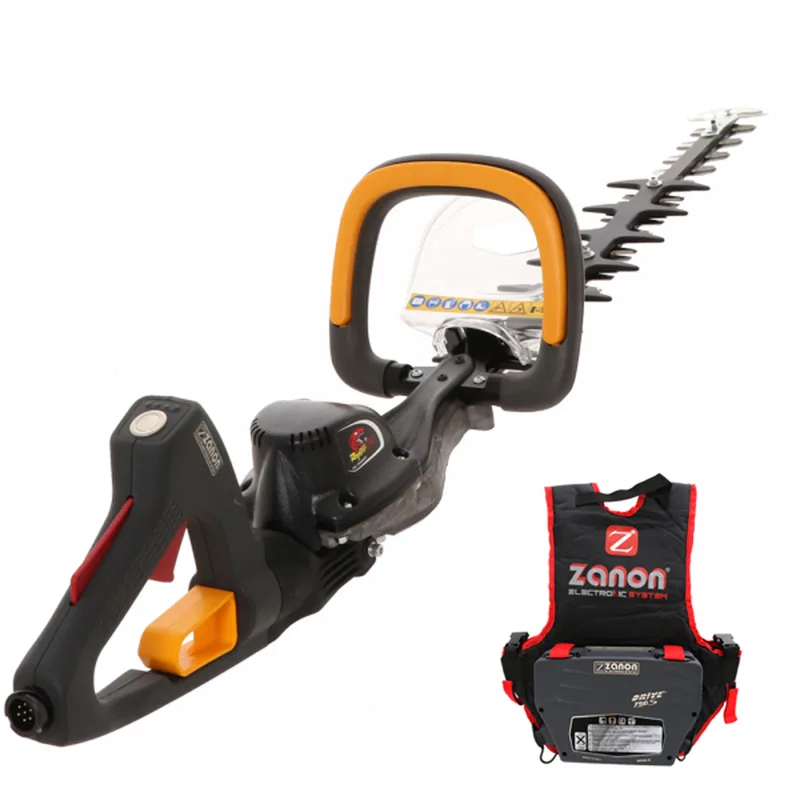 Taille-haie à batterie Zanon Raptor 600 - lame de 60 cm - 50,4 V 6,4 Ah