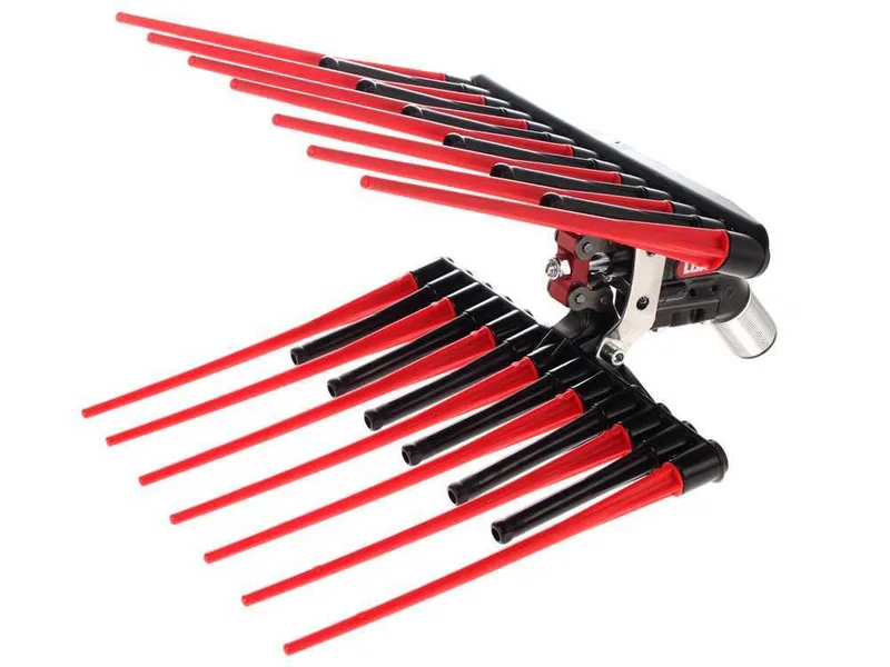 Lisam MG Turbo Evo - Peigne vibreur pneumatique - secoueur à olives 6 bars - 1800 battements par minute