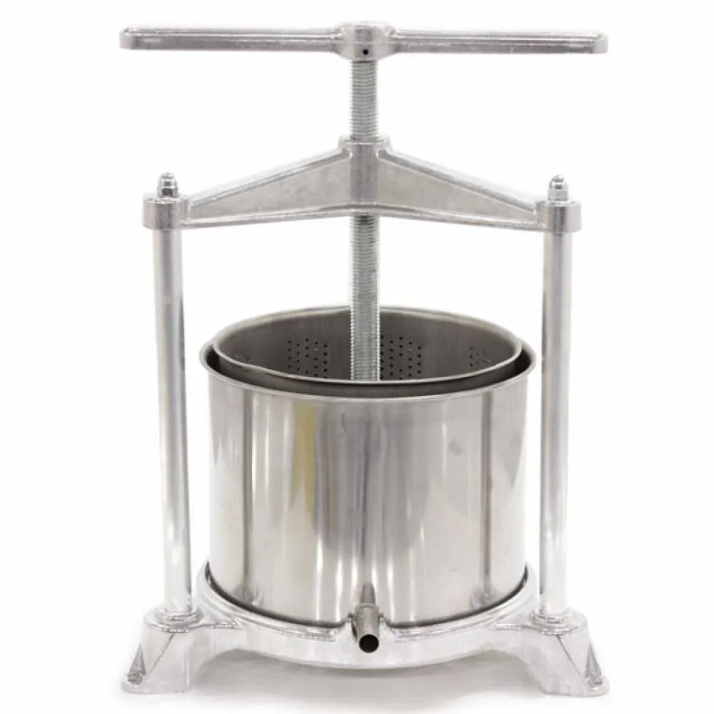 Palumbo Pavi AL - Pressoir manuel 5,5 L - Pour aubergines et raisin