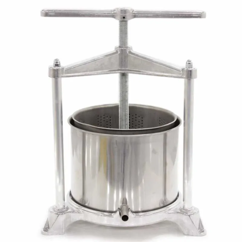 Palumbo Pavi AL - Pressoir manuel 5,5 L - Pour aubergines et raisin
