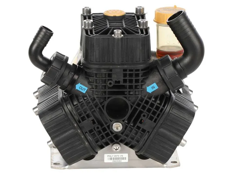 Bertolini Pumps POLY 2073 VS - Pompe à basse pression pour le désherbage à tracteur - version pour acides et produits chimiques