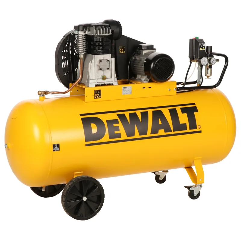 DeWalt DXCMB4T200HE - Compresseur d'air électrique triphasé par courroie - Moteur 4 CV – 200 L