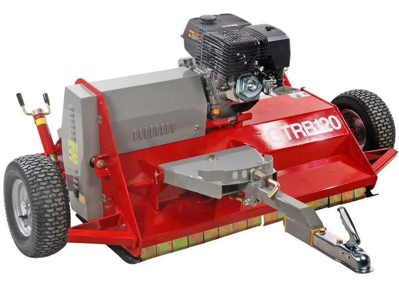 GeoTech Pro GTRB120 - Tondeuse débroussailleuse tracté pour quad - Loncin G420FD