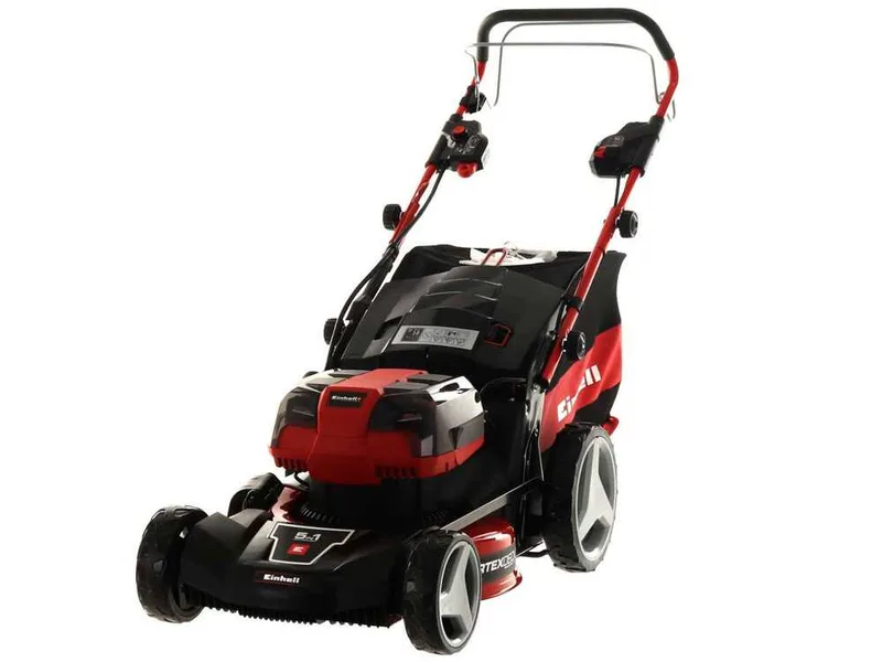 Tondeuse à gazon à batterie Einhell GE-CM 36/47 S HW Li - Tondeuse autotractée 47 cm - 4 X 4Ah