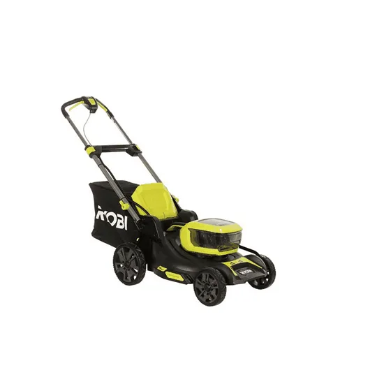 Ryobi RY18LMX46A-250 - Tondeuse à gazon à batterie - 2x 18V/5Ah - Largeur de coupe 46 cm