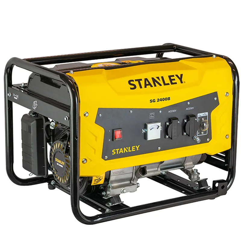 Stanley SIG 2400B - Groupe électrogène à essence - AVR 2,3 kW monophasé
