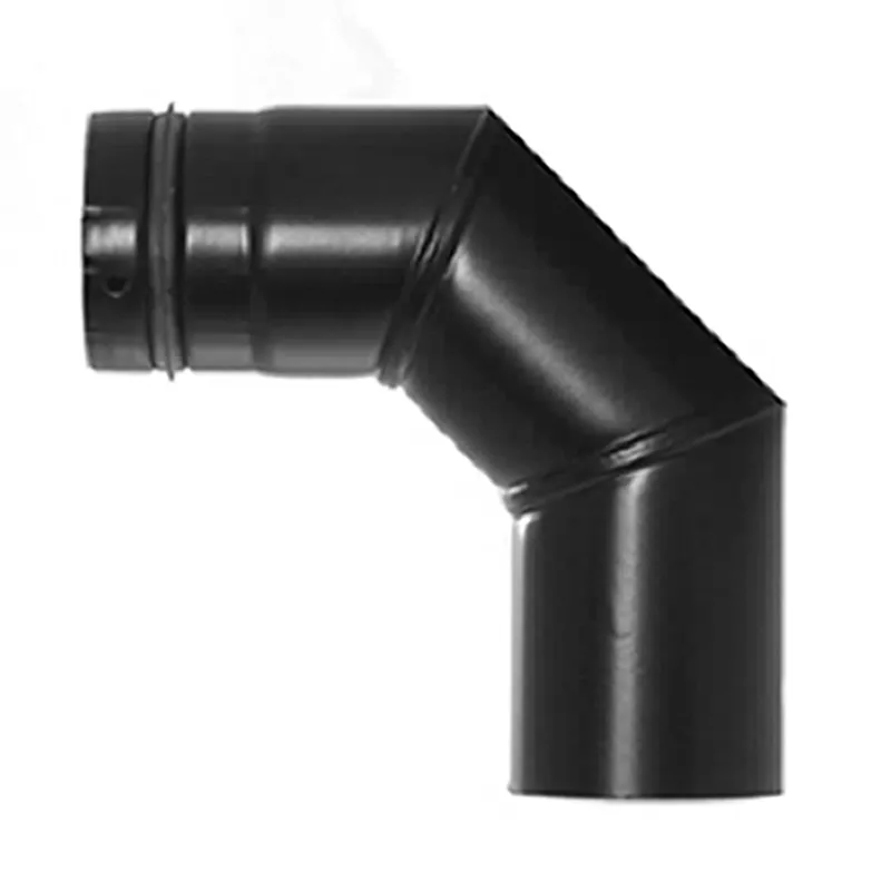 Coude à 90° pour conduit de fumée / tuyau de poêle Raik 100 mm