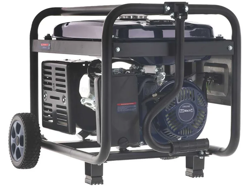 BullMach AMBRA 3600 - Groupe électrogène 3 Kw monophasé - Version sur chariot