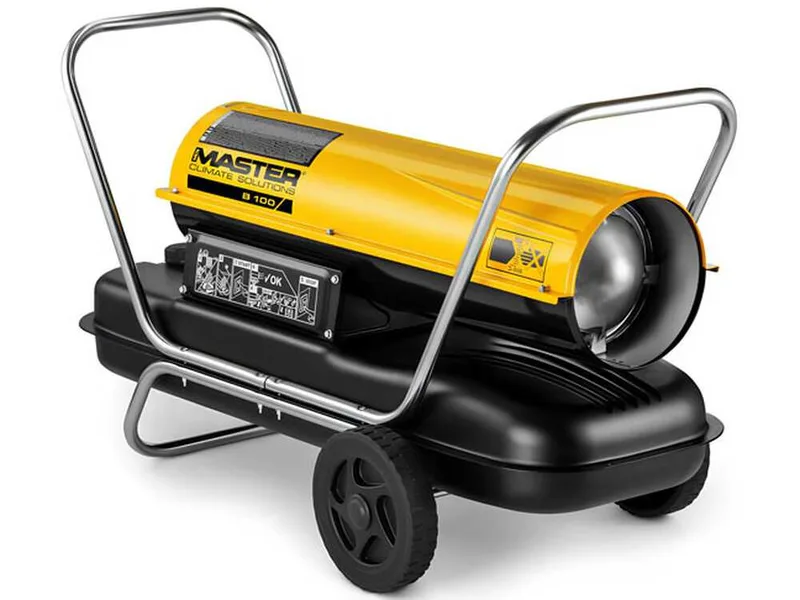 Master mod. B 100 CED - Générateur d'air chaud direct à gasoil diesel