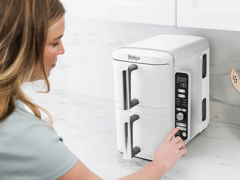 Ninja Double Stack XL SL400EUWH - Friteuse à air chaud 9,5 L