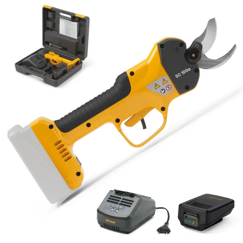 Stiga SC 100e Kit - Sécateur électrique de taille - 20V/2Ah - Diamètre de coupe 30 mm