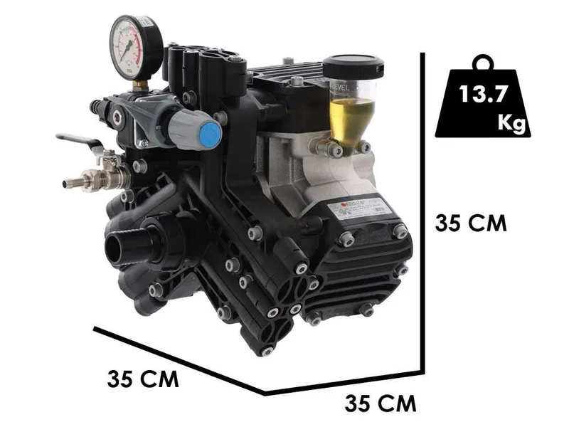 Comet MP55 aenp - Pompe de pulvérisation pour tracteur - Version pour acides et produits chimiques