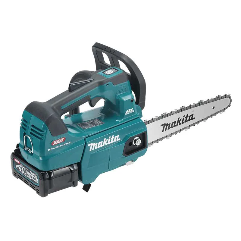Makita UC006G - Tronçonneuse à batterie 4 Ah 40 V - Guide Carving 25 cm