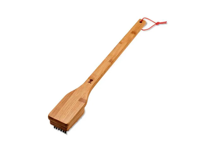 Brosse pour grilles Weber en bambou - 45 cm