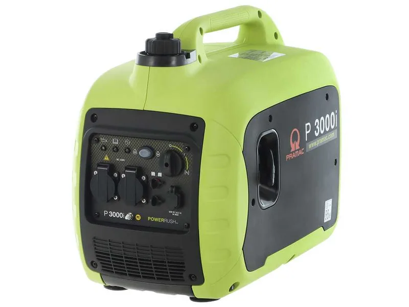 Pramac P3000I - Groupe électrogène inverter à essence insonorisé 2.6 kW - Continue 2.3 kW Monophasé