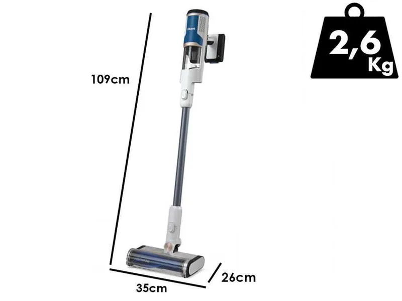 Shark FloorDetect BU1120EU - Aspirateur - Balai sans fil - Batterie 18 V 2,3 Ah