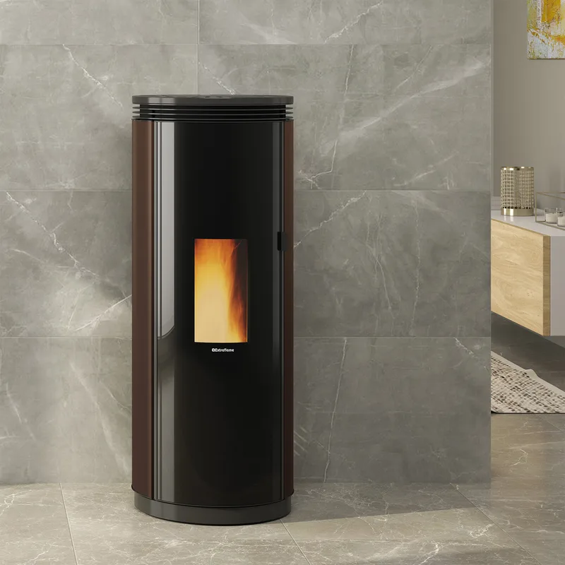 Extraflame Evolution Line Pamela poêle à granulés acier bronze