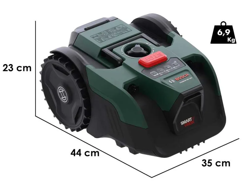Bosch VISIMOW18V-200 - Robot tondeuse - Sans installation