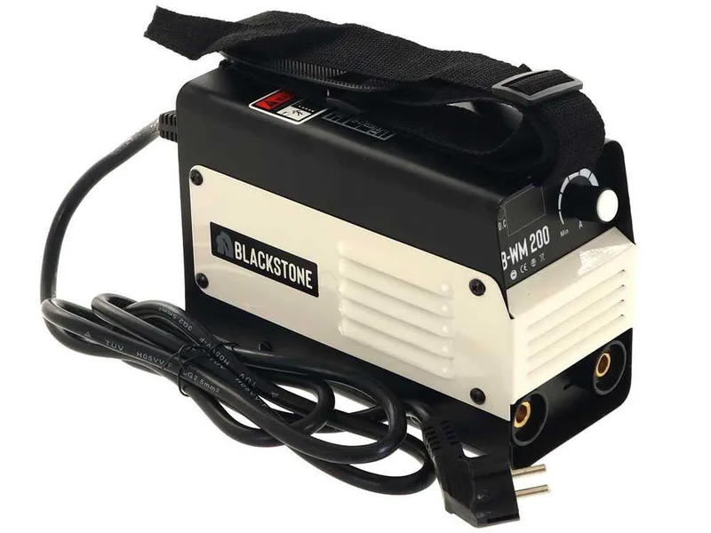 Poste à souder inverter à électrode à courant continu Blackstone B-WM 200 - 200 A - avec Kit MMA