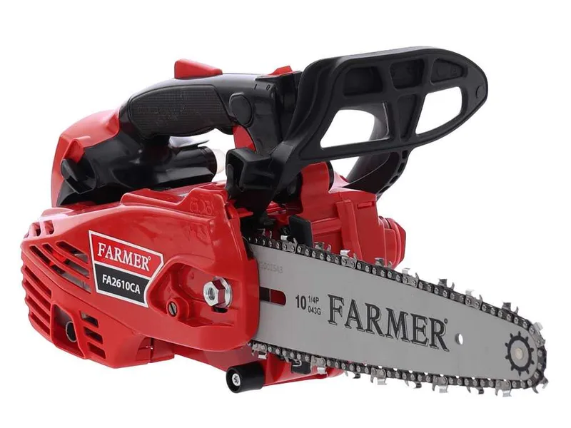 FARMER FA2610CA - Tronçonneuse d’élagage thermique - Guide carving de 25 cm