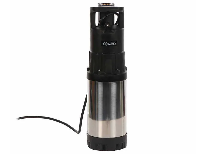 Ribimex PRPVC1201AUTO - Pompe immergée automatique pour puits - 1200 W - Eaux claires