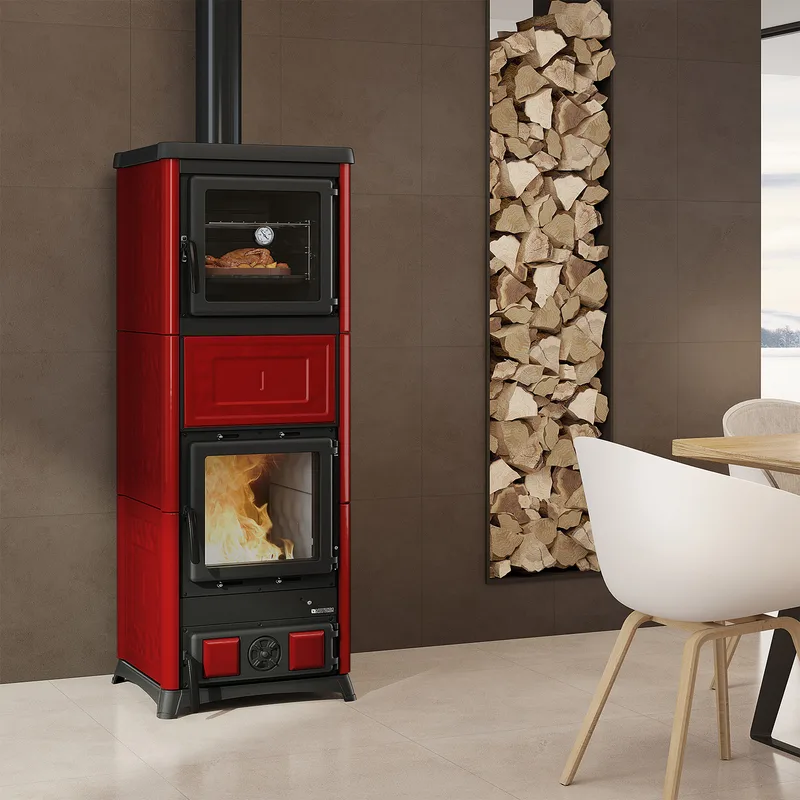 La Nordica Prestige Line Nova Forno 16 poêle à bois Bordeaux