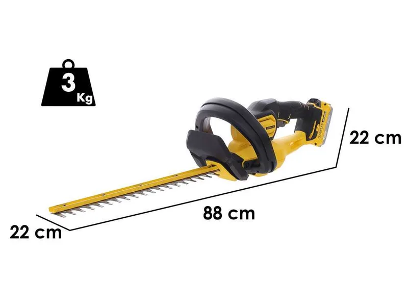 Stanley Fatmax SFMCHT650B-XJ - Taille-haie 18 V lame 50 cm
