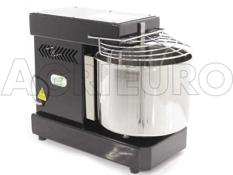 Pétrin à spirale électrique Famag IM 10 d'une capacité de pétrissage de 10 KG - Noir