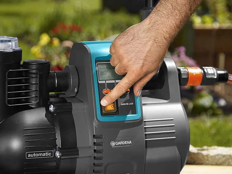 Pompe Gardena automatique 5000/5E LCD Avec fonction économie d'énergie