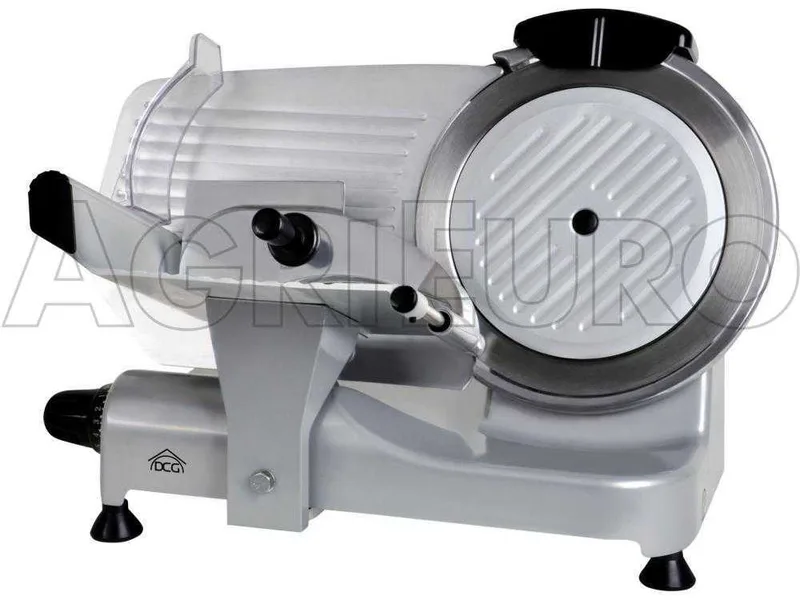 DCG AS2495 -Trancheuse avec lame de 250mm inox - Corps en aluminium moulé sous pression - 300W