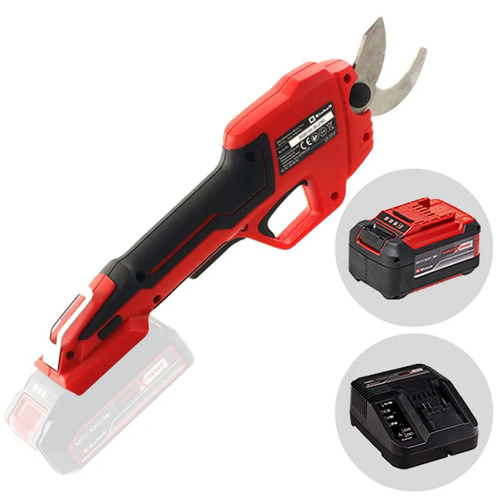 Einhell GE-LS 18 Li - Sécateur à batterie de taille 18V 5.2Ah - Diamètre de coupe 28mm