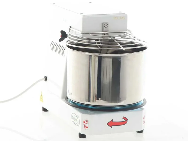 Pétrin à spirale Famag Grilletta IM 6 S - Tête basculante - Capacité cuve 6 Kg 11 litres