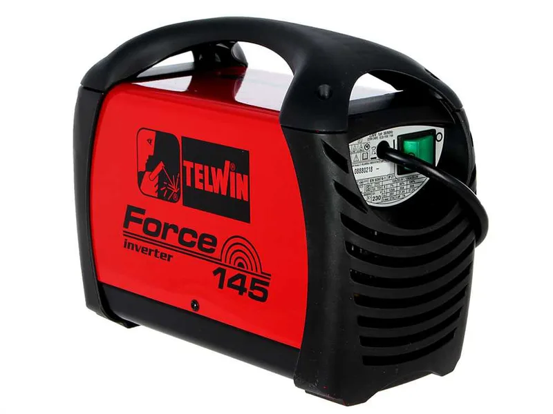 Poste à souder inverter à électrode courant continu Telwin FORCE 145 - 130A, kit
