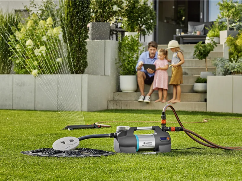 Gardena 6300 Silentcomfort - Pompe électrique - Contrôle via Bluetooth 1050W