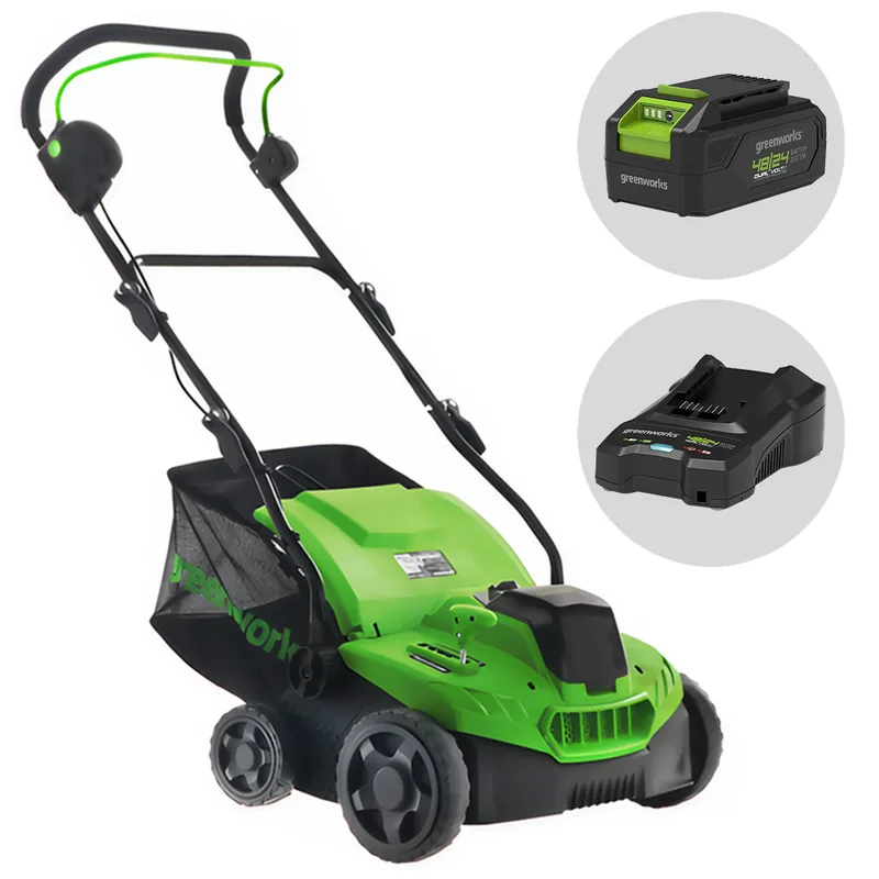 Greenworks GD48SC36 - Aérateur à batterie - 48V 2Ah