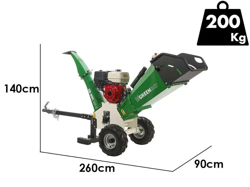 GreenBay GB-WRC 120 H - Broyeur à moteur thermique - Moteur Honda GX390